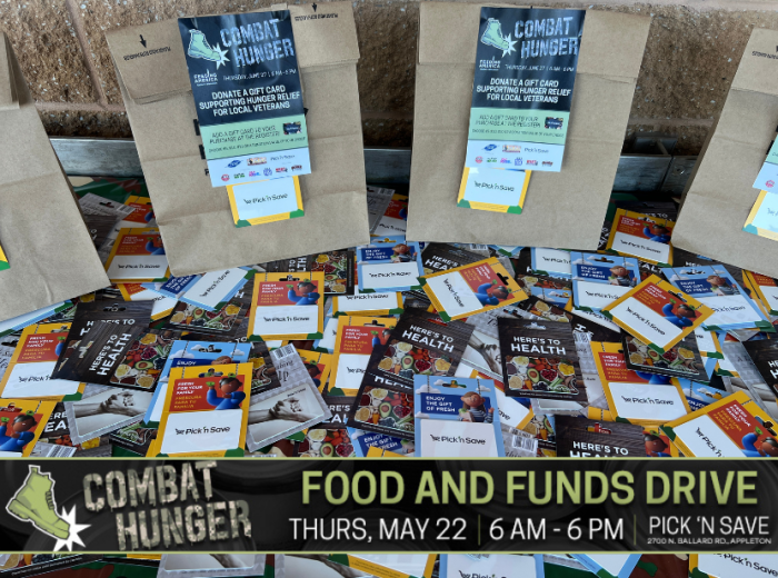 7th Annual Combat Hunger Raises Food and Funds for Veterans