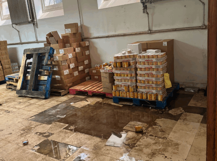 August Flooding Disrupts Food Pantries During Already High Demand